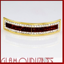 Golden Style Clear and Red Ice Premium Grill