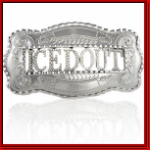 Brand New Exclusive Western Name Buckle with Stone Letters