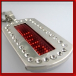 Scrolling Text LED Dog Tag